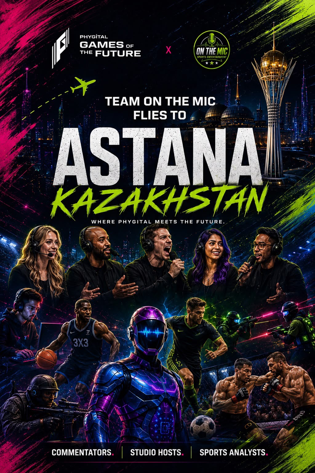 On The Mic poster artwork second edition