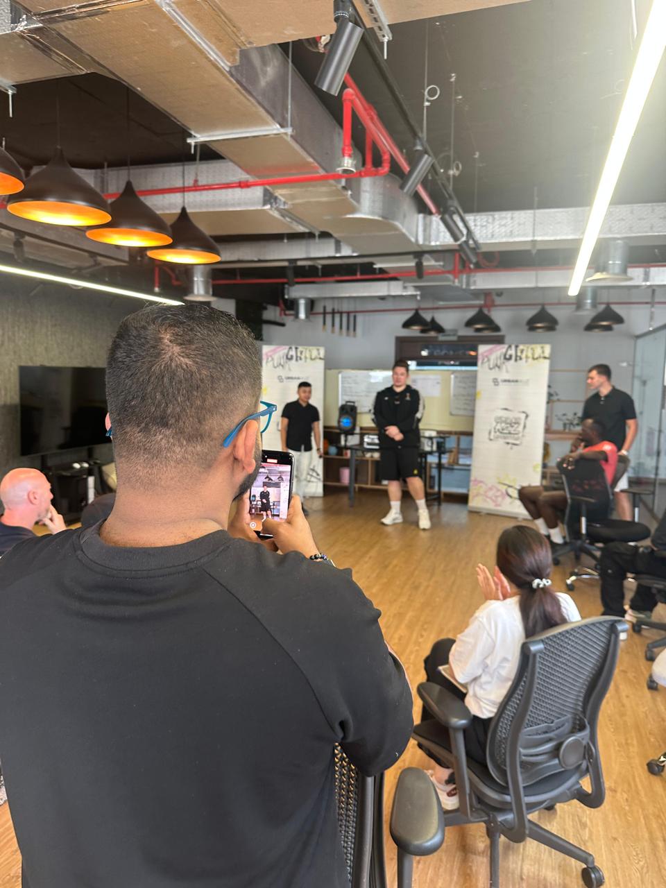 Live practice session recorded from the floor